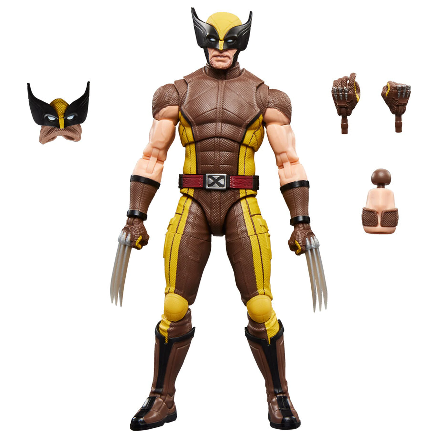 Marvel Legends Series Deadpool & Wolverine -  Wolverine Brown Suit figure 15cm product photo