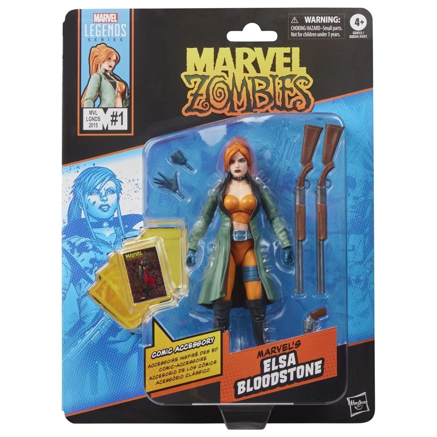 Marvel Legends Series Elsa Bloodstone Zombies figure 15cm product photo