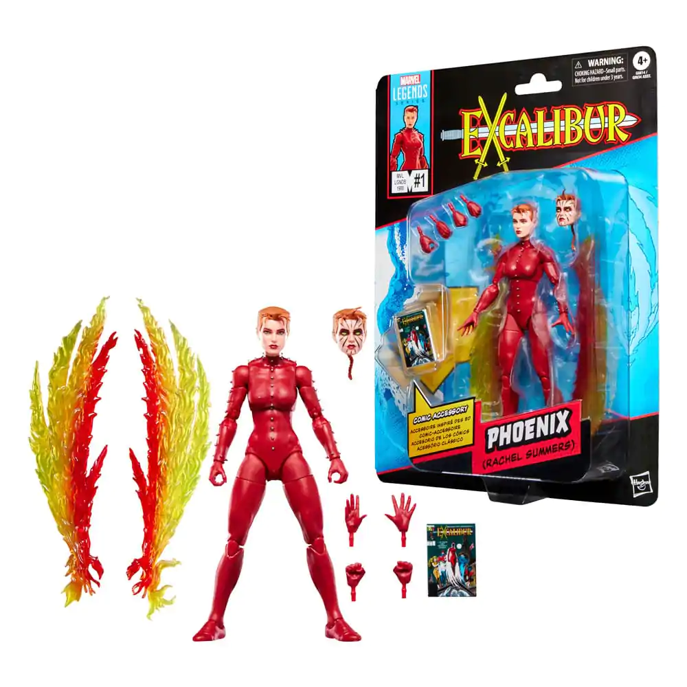 Marvel Legends Series Excalibur Phoenix Rachel Summers figure 15cm product photo