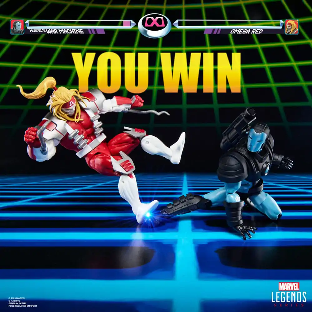 Marvel Legends Series Gamerverse Marvel's War Machine vs Marvel's Omega Red blister 2 figures 15cm product photo
