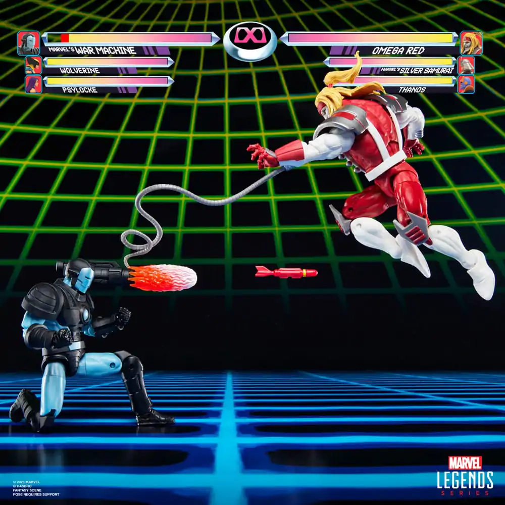 Marvel Legends Series Gamerverse Marvel's War Machine vs Marvel's Omega Red blister 2 figures 15cm product photo