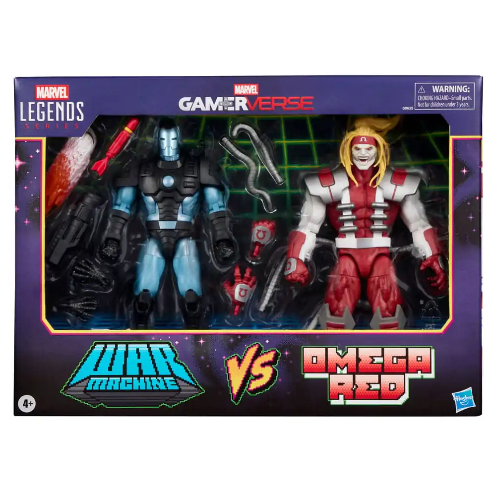 Marvel Legends Series Gamerverse Marvel's War Machine vs Marvel's Omega Red blister 2 figures 15cm product photo