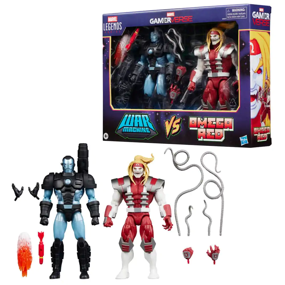 Marvel Legends Series Gamerverse Marvel's War Machine vs Marvel's Omega Red blister 2 figures 15cm product photo