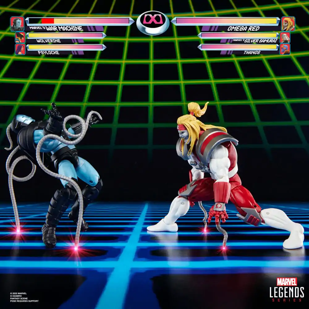 Marvel Legends Series Gamerverse Marvel's War Machine vs Marvel's Omega Red blister 2 figures 15cm product photo