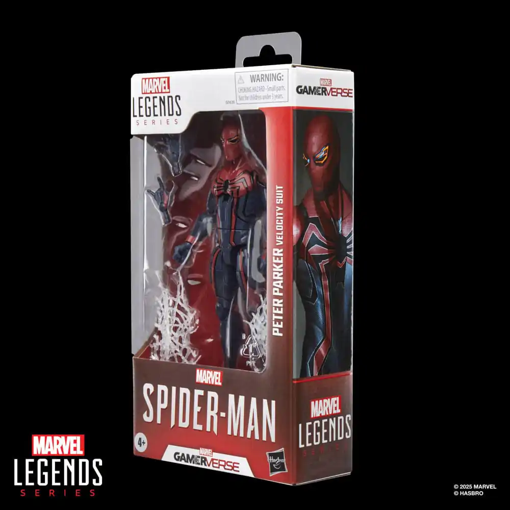 Marvel Legends Series Gamerverse Spider-Man Velocity Suit Peter Parker figure 15cm product photo