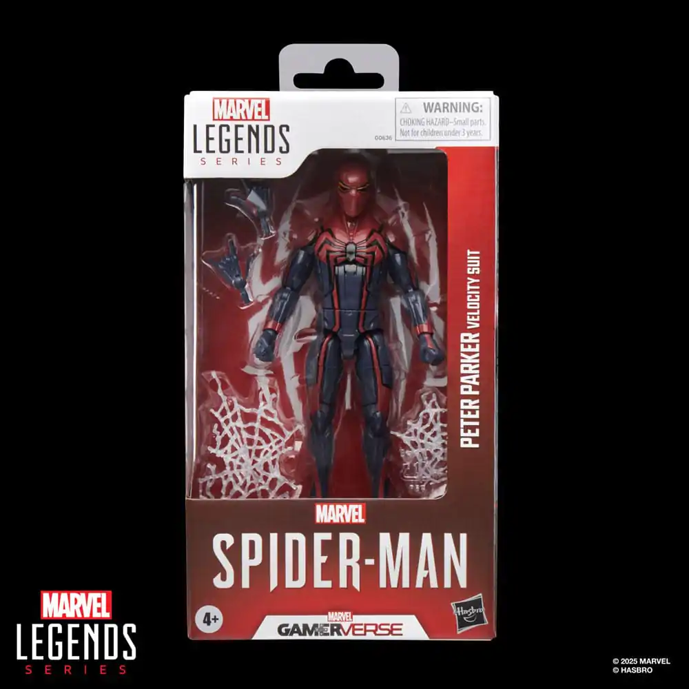 Marvel Legends Series Gamerverse Spider-Man Velocity Suit Peter Parker figure 15cm product photo