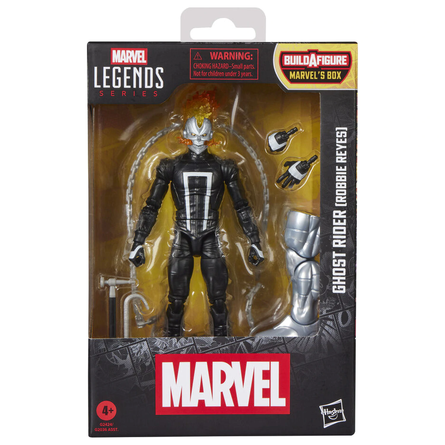 Marvel Legends Series Ghost Rider Robbie Reyes figure 15cm product photo