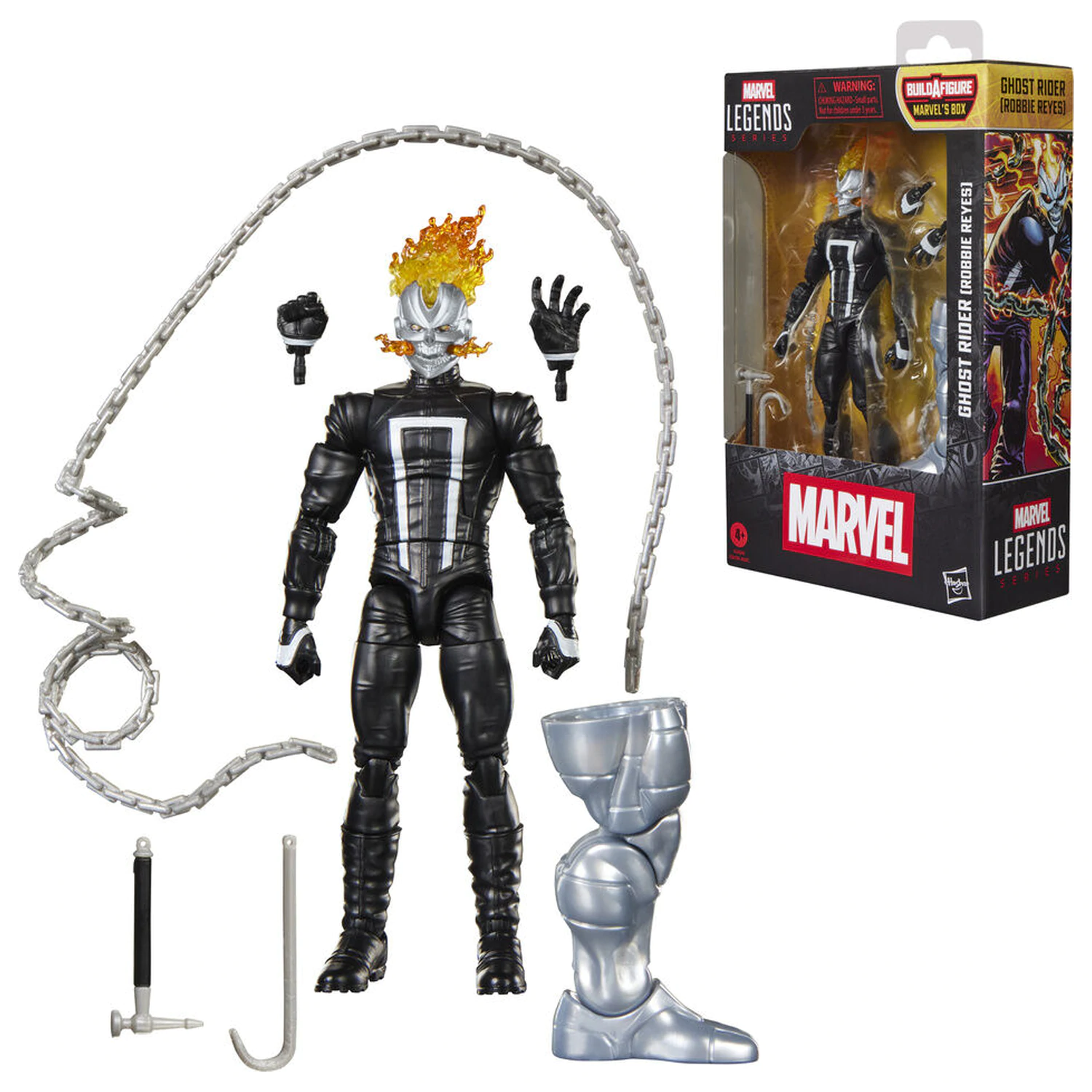 Marvel Legends Series Ghost Rider Robbie Reyes figure 15cm product photo