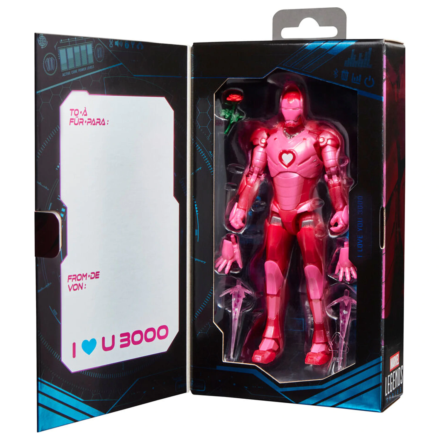 Marvel Legends Series I Love You 3000 Iron Man figure 15cm product photo