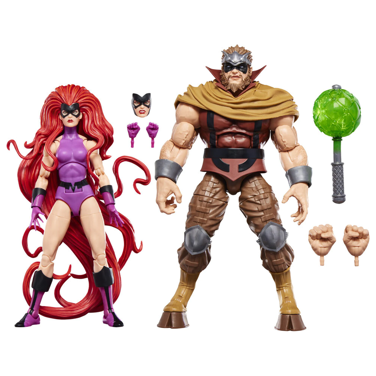 Marvel Legends Series Inhumans Medusa & Gorgon pack 2 figures product photo