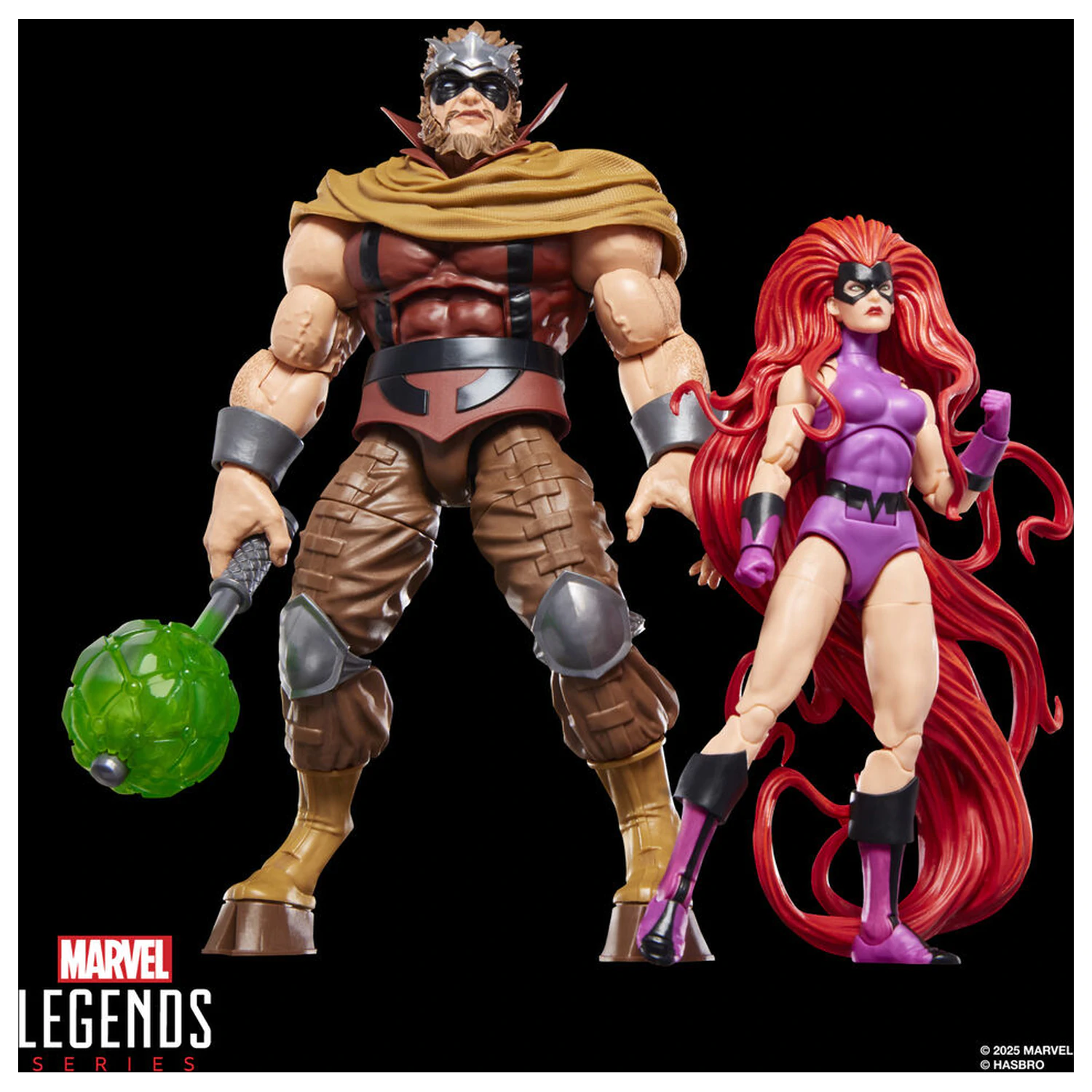 Marvel Legends Series Inhumans Medusa & Gorgon pack 2 figures product photo