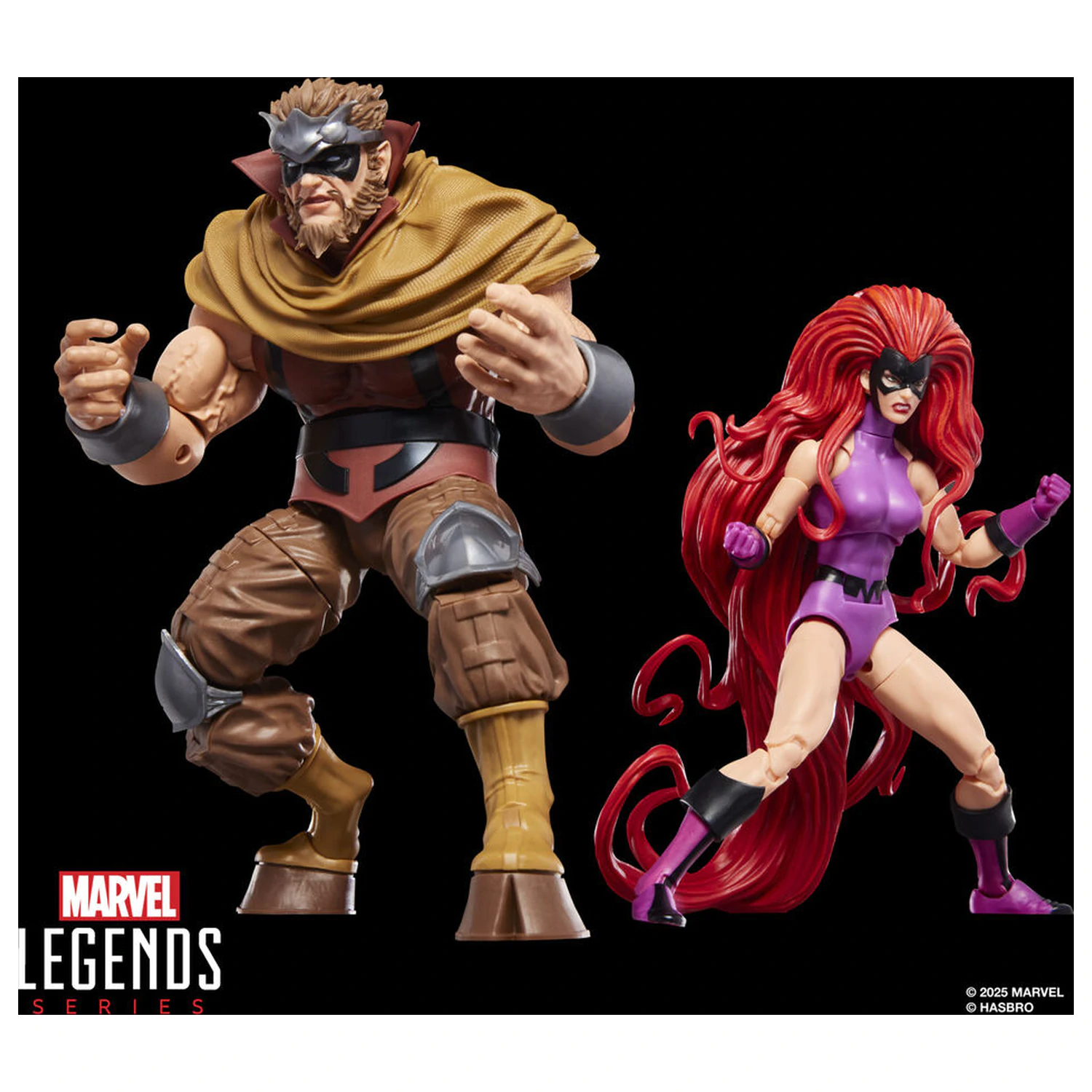 Marvel Legends Series Inhumans Medusa & Gorgon pack 2 figures product photo