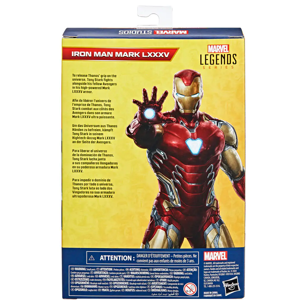 Marvel Legends Series Iron Man Mark LXXXV figure 15cm termékfotó