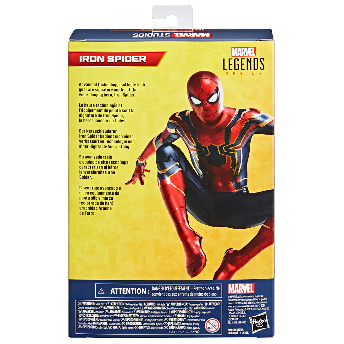 Marvel Legends Series Iron Spider figure 15cm product photo