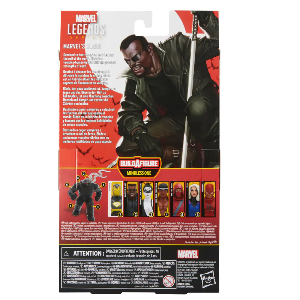 Marvel Legends Series Knights Marvels Blade figure 15cm product photo