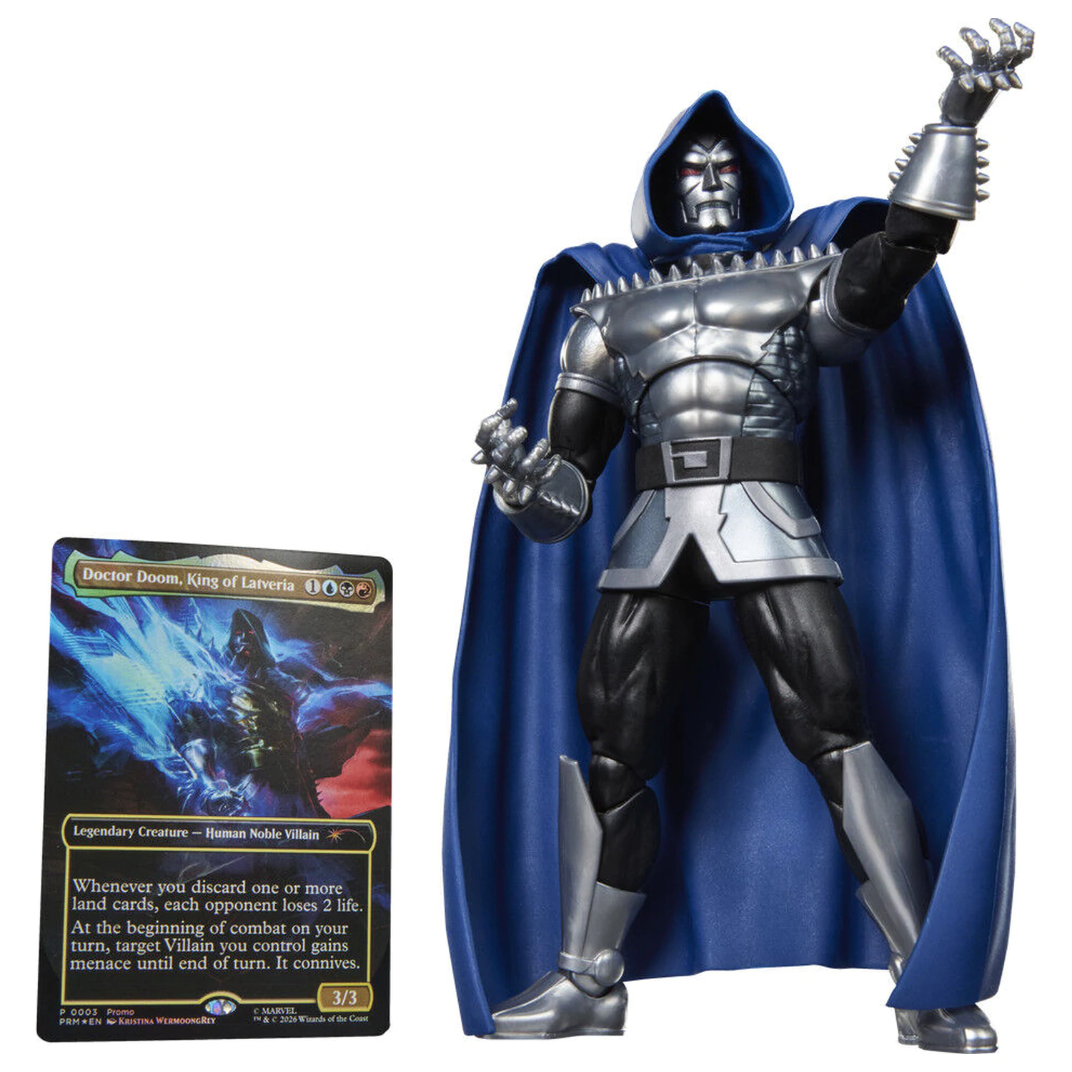 Marvel Legends Series Magic The Gathering Doctor Doom 2099 figure 15cm product photo