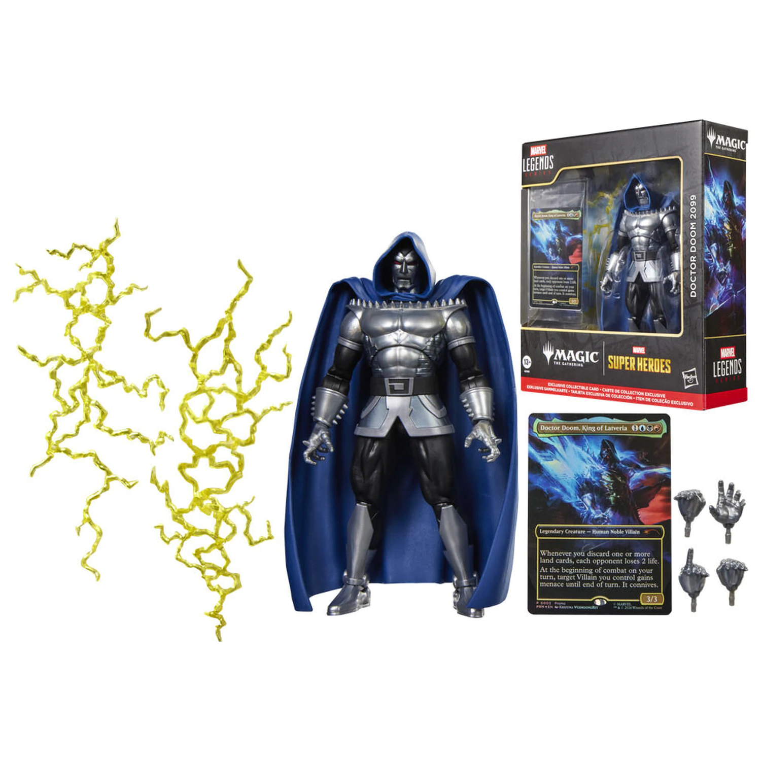 Marvel Legends Series Magic The Gathering Doctor Doom 2099 figure 15cm product photo