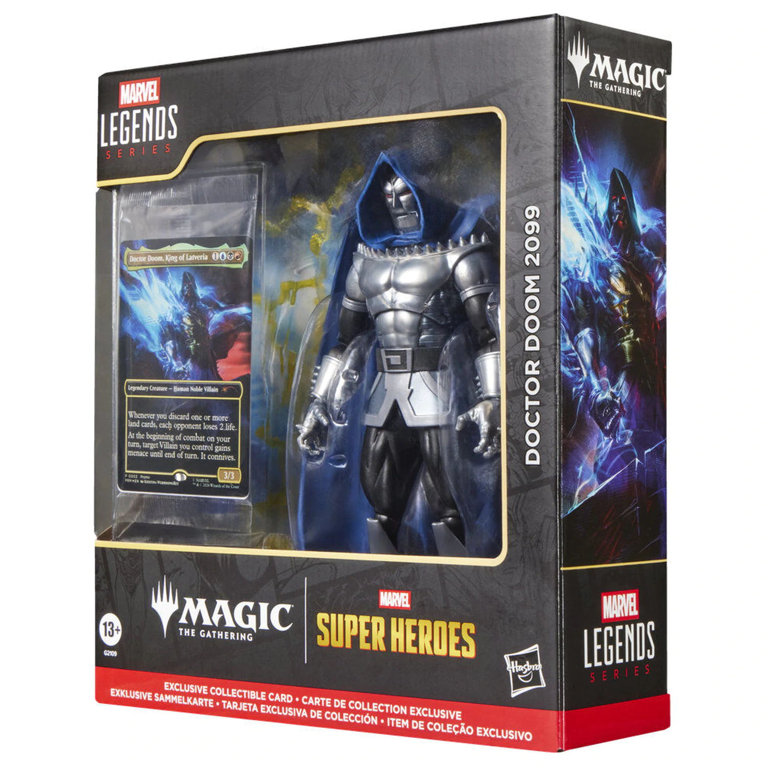 Marvel Legends Series Magic The Gathering Doctor Doom 2099 figure 15cm product photo