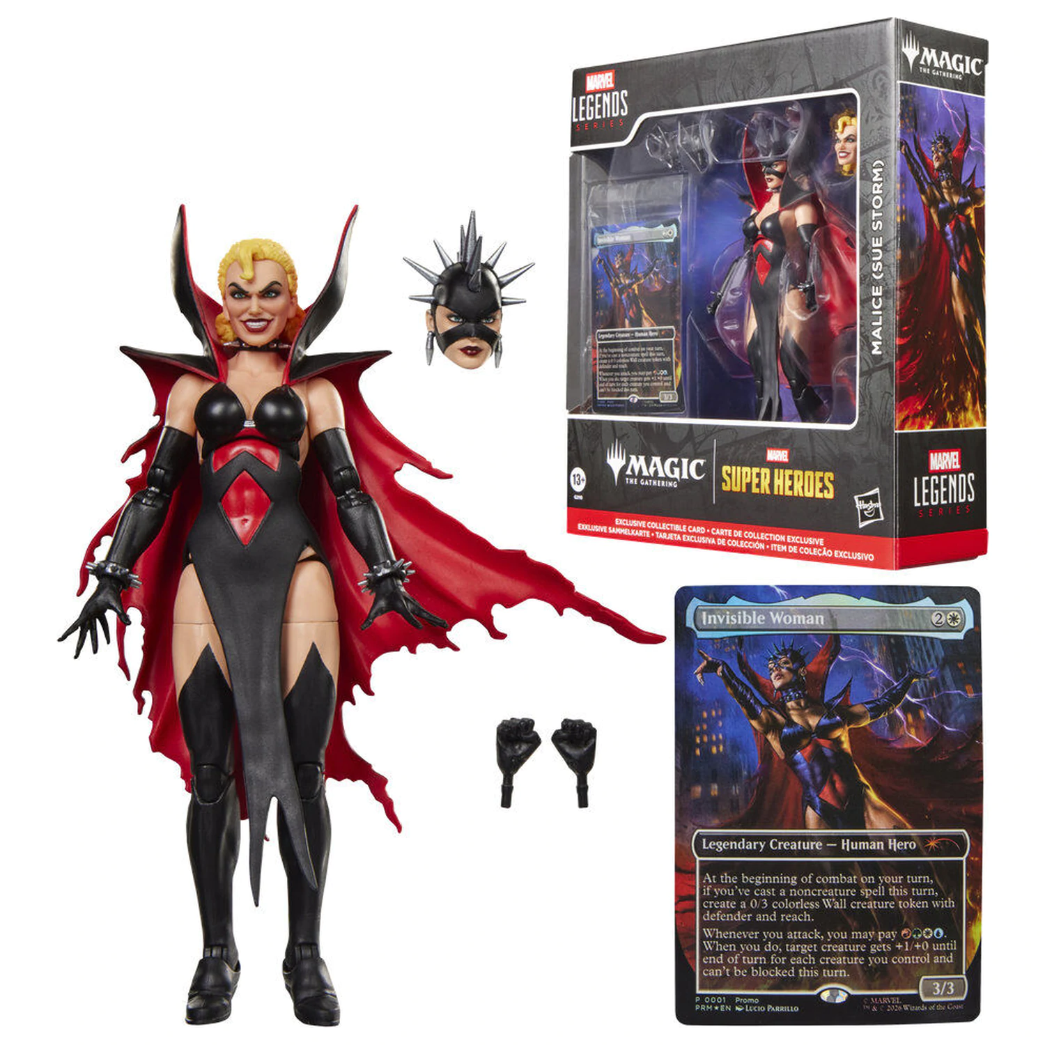 Marvel Legends Series Magic The Gathering Malice Sue Storm figure 15cm product photo