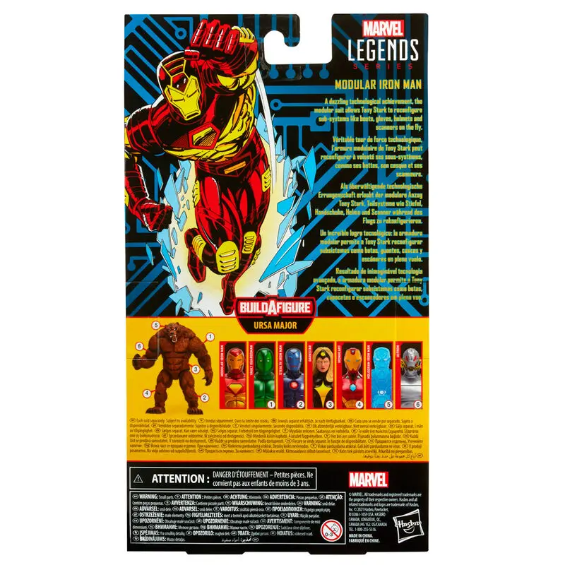 Marvel Legends Series Modular Iron Man figure 15cm product photo