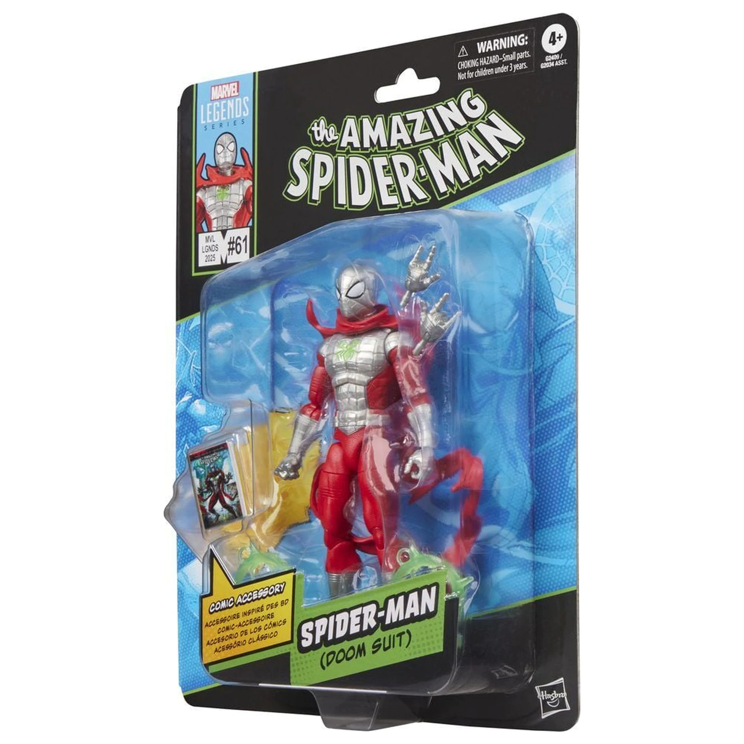 Marvel Legends Series Spiderman Doom Suit The Amazing Spider-Man figure 15cm product photo