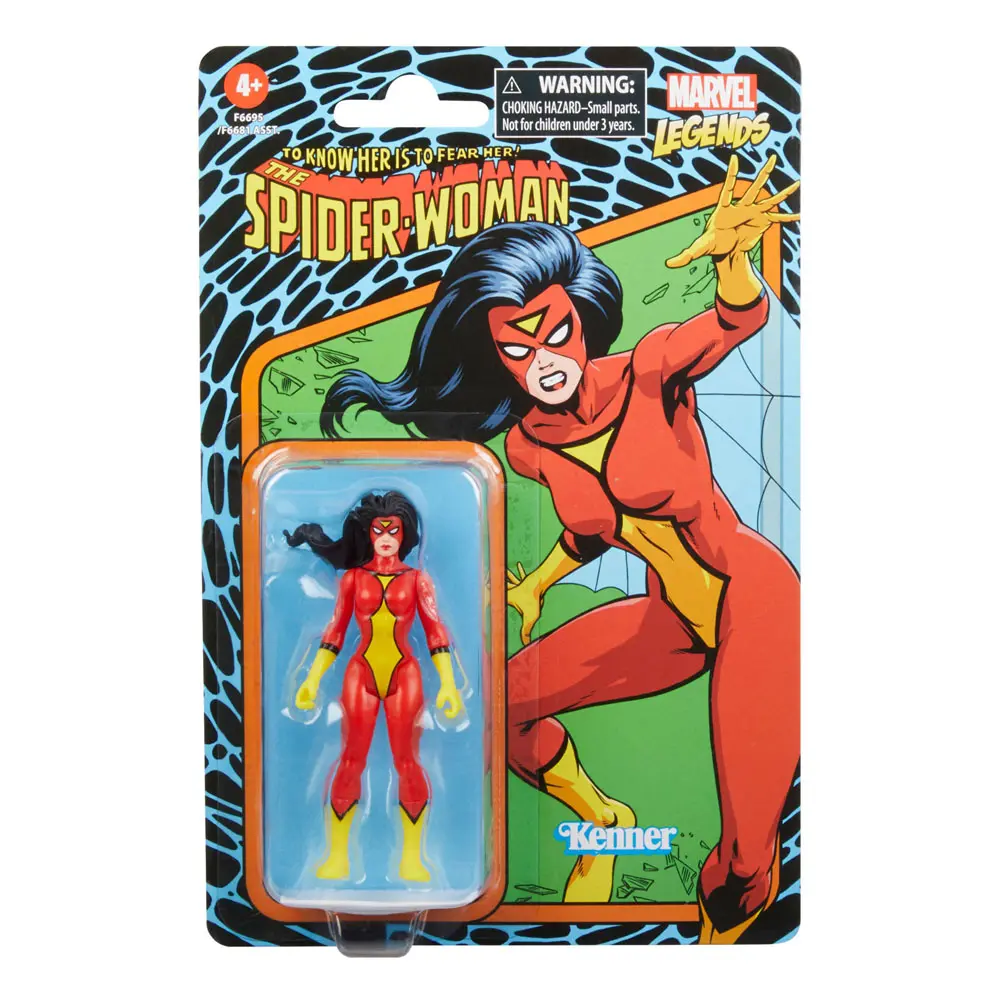 Marvel Legends Series Retro Action Figure Spider-Woman 15 cm product photo