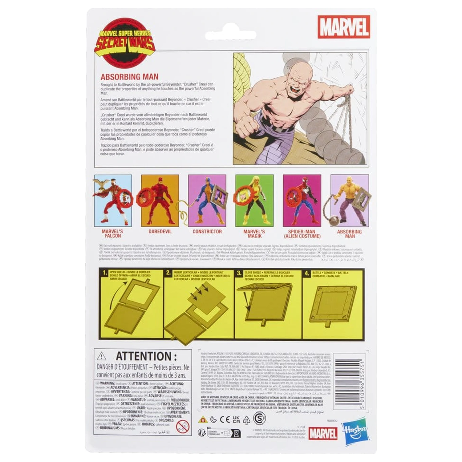 Marvel Legends Series Secret Wars Absorbing figure 15cm product photo