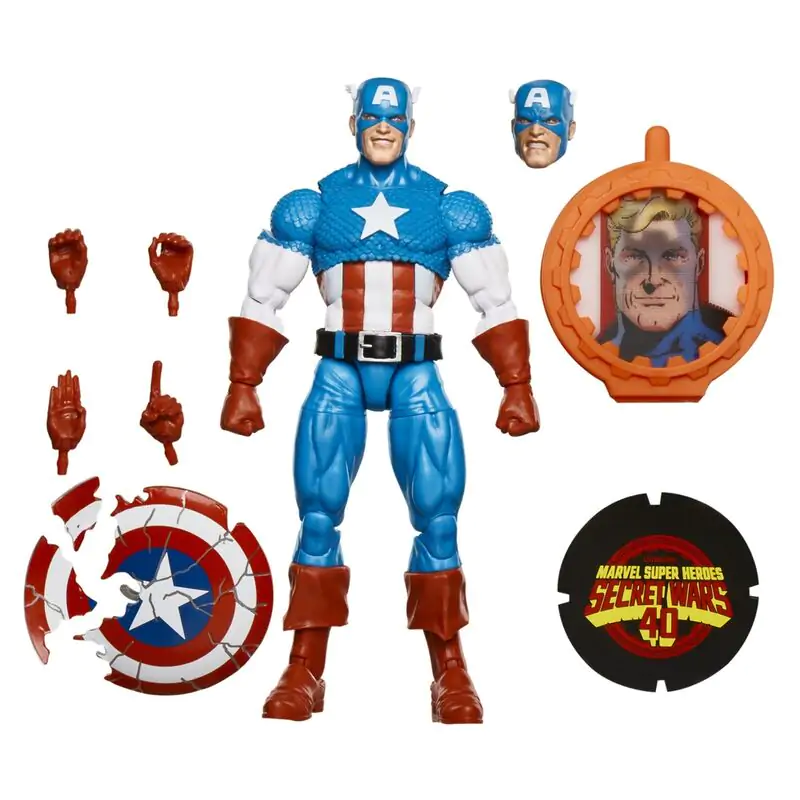 Marvel Legends Series Secret Wars Captain America figure 15cm termékfotó