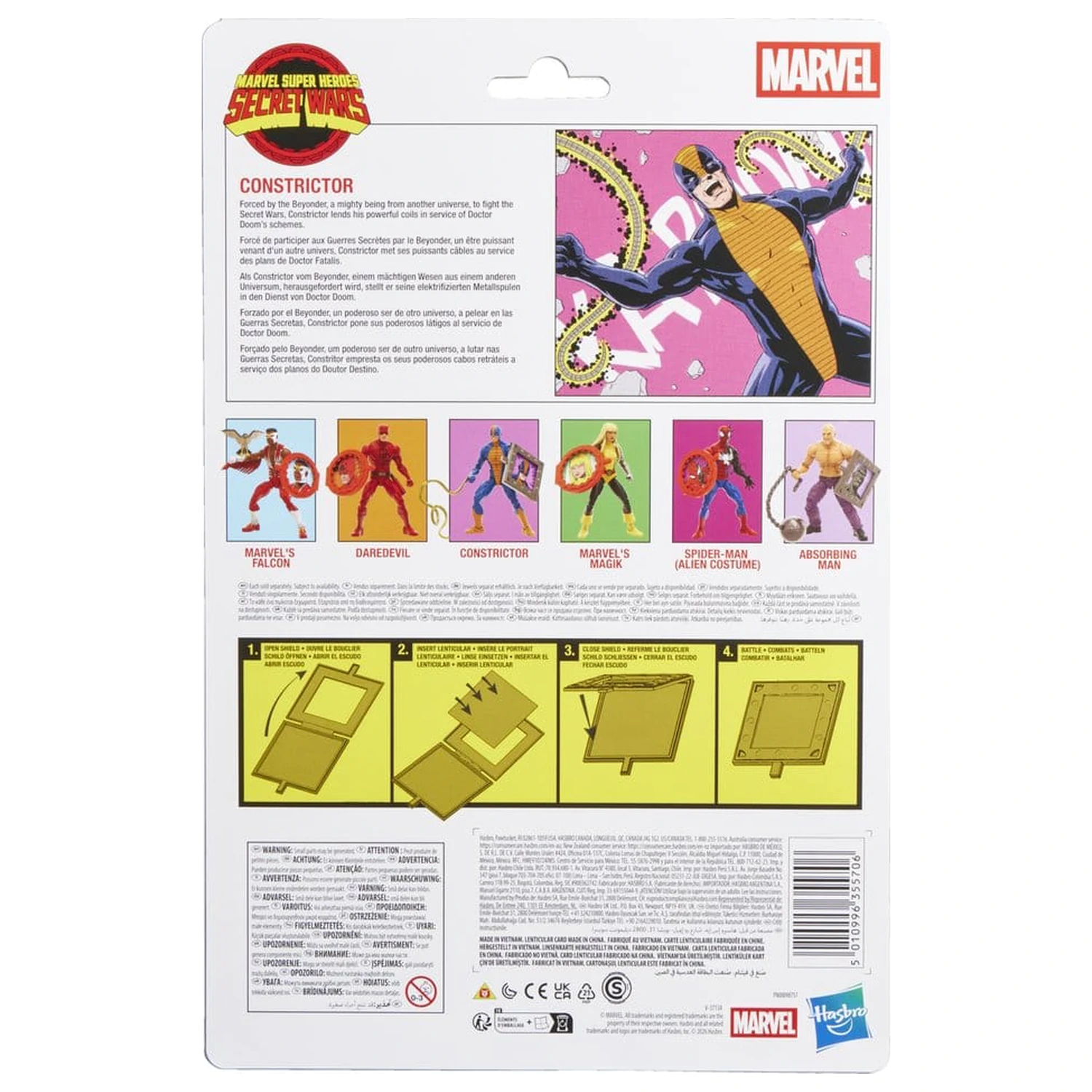 Marvel Legends Series Secret Wars Constrictor figure 15cm product photo