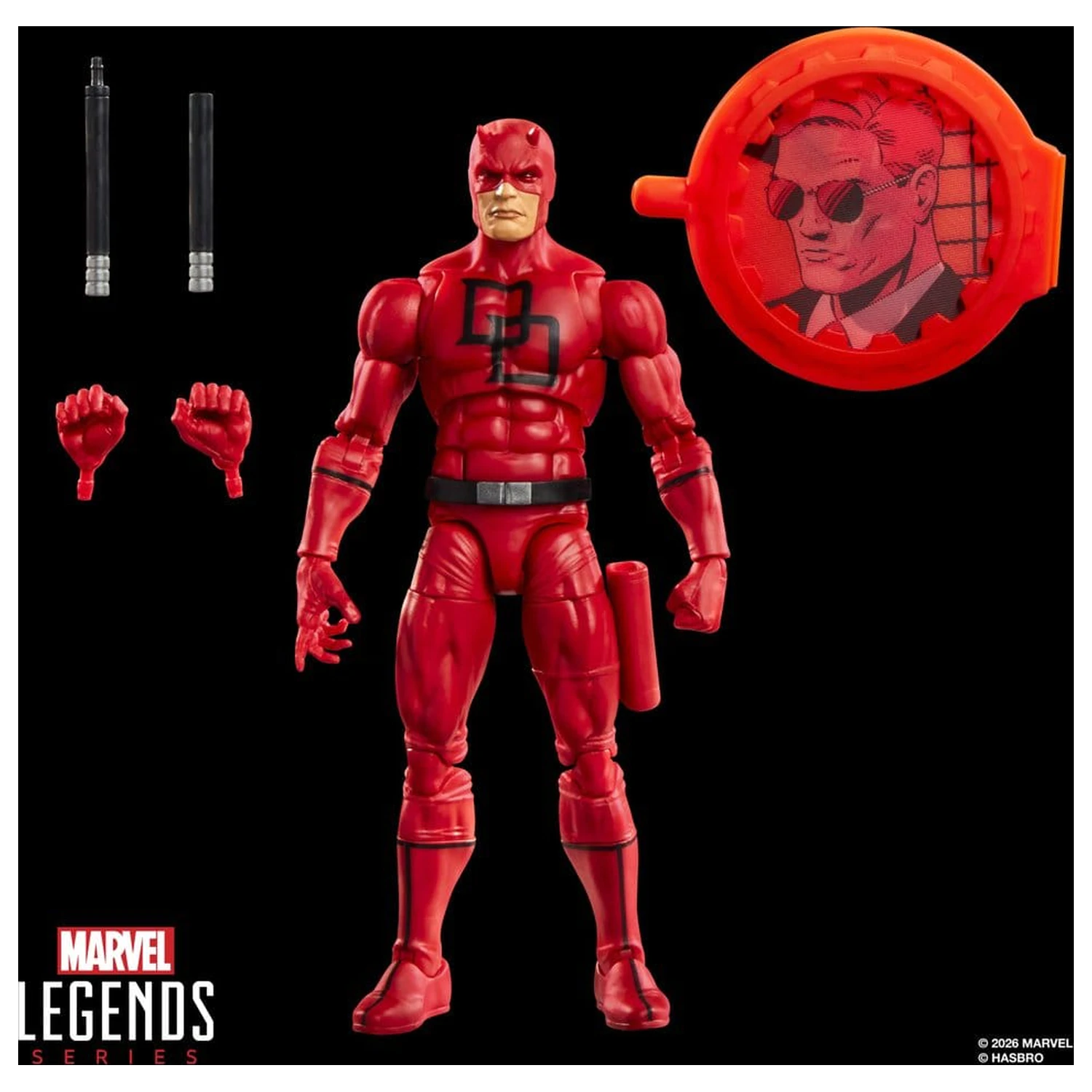 Marvel Legends Series Secret Wars Daredevil figure 15cm product photo