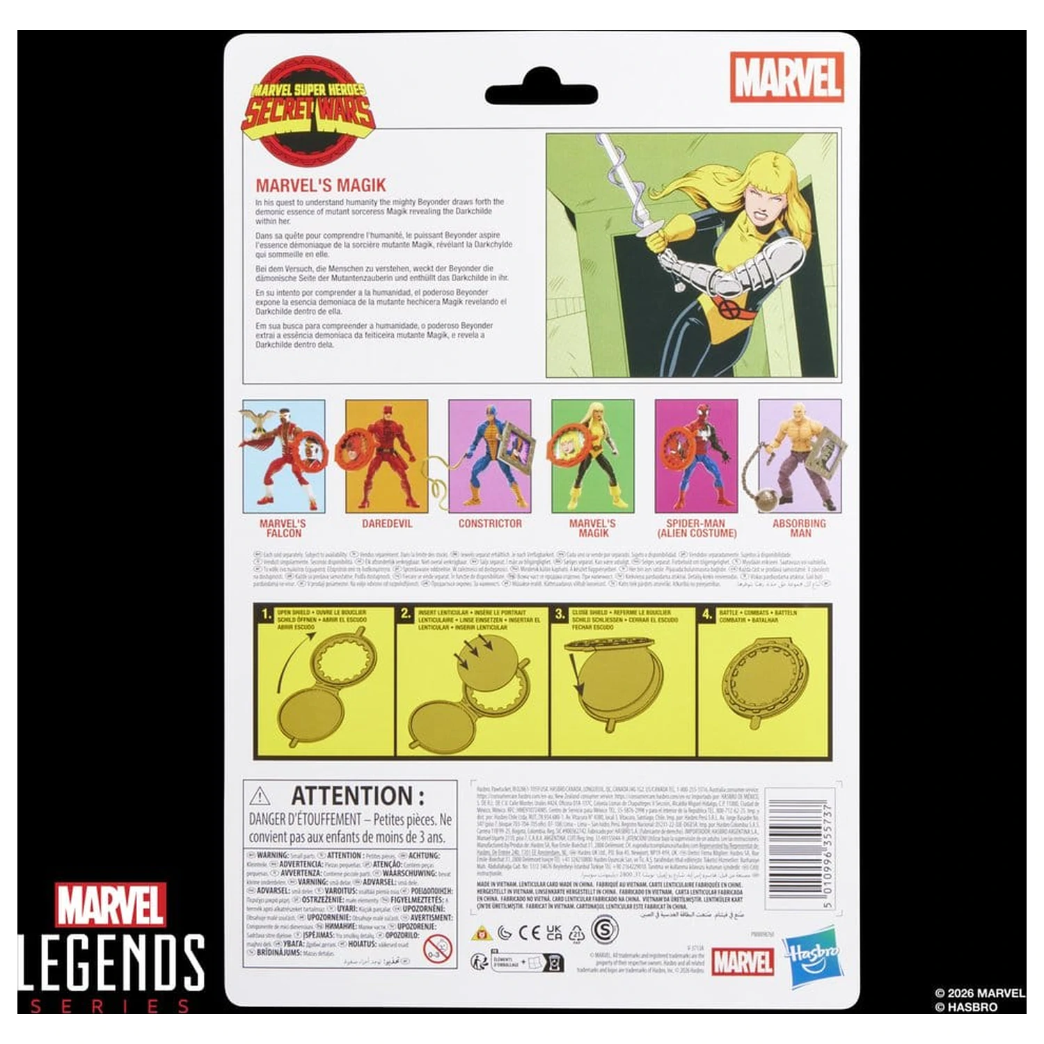 Marvel Legends Series Secret Wars Marvel's Magik figure 15cm product photo