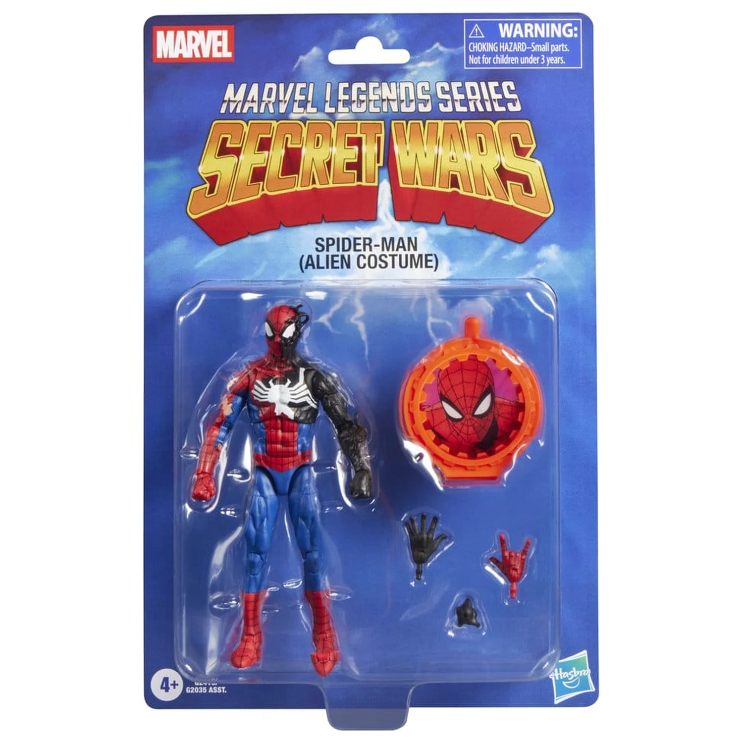 Marvel Legends Series Secret Wars Spiderman Alien Costume figure 15cm product photo
