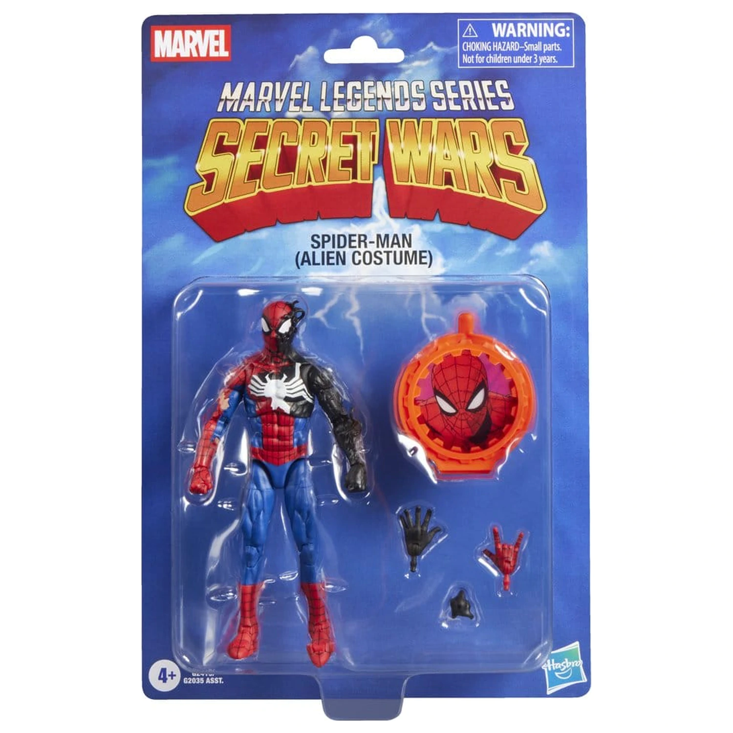 Marvel Legends Series Secret Wars Spiderman Alien Costume figure 15cm product photo