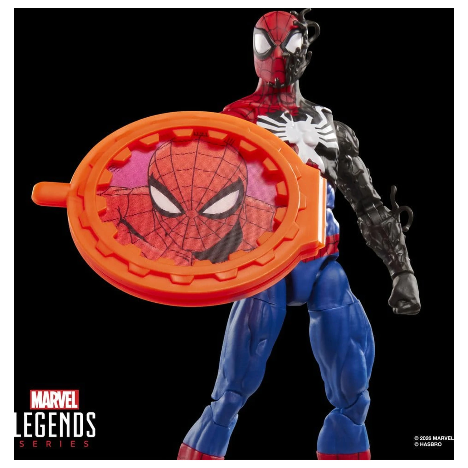 Marvel Legends Series Secret Wars Spiderman Alien Costume figure 15cm product photo