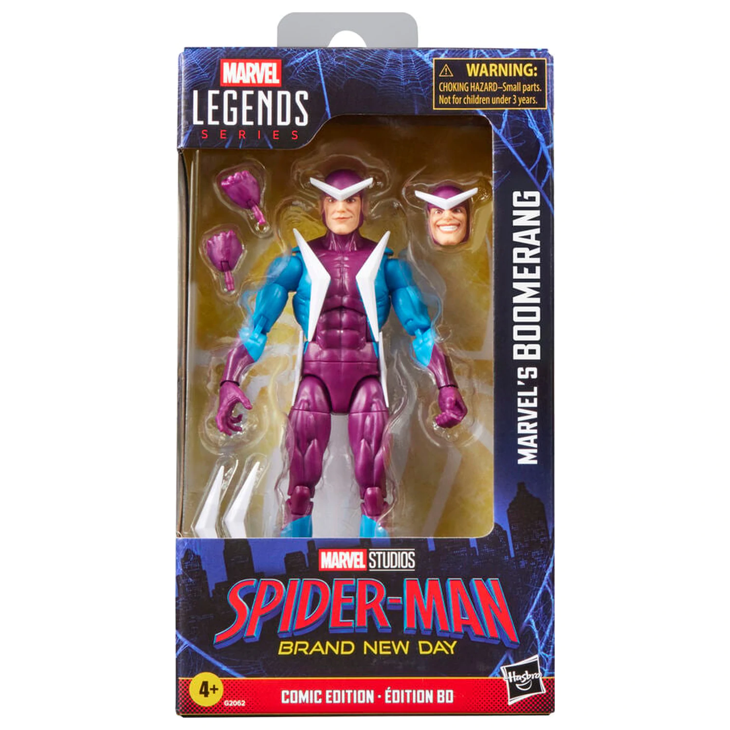 Marvel Legends Series Spider-Man Brand New Day Marvel's Boomerang figure 15cm product photo