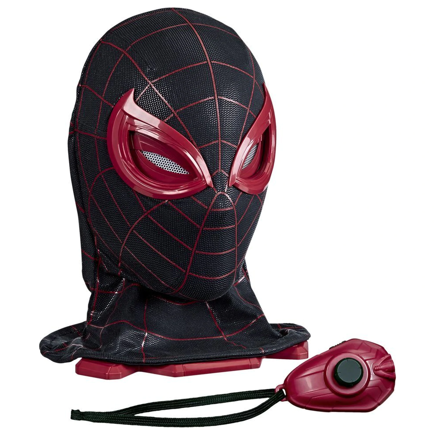 Marvel Legends Series Spider-Man Miles Morales electronic mask product photo