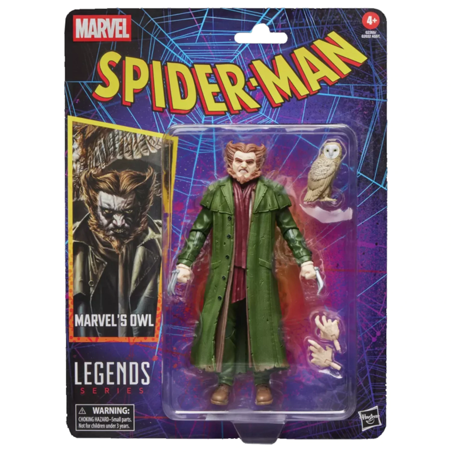 Marvel Legends Series Spider-Man Owl figure 15cm product photo