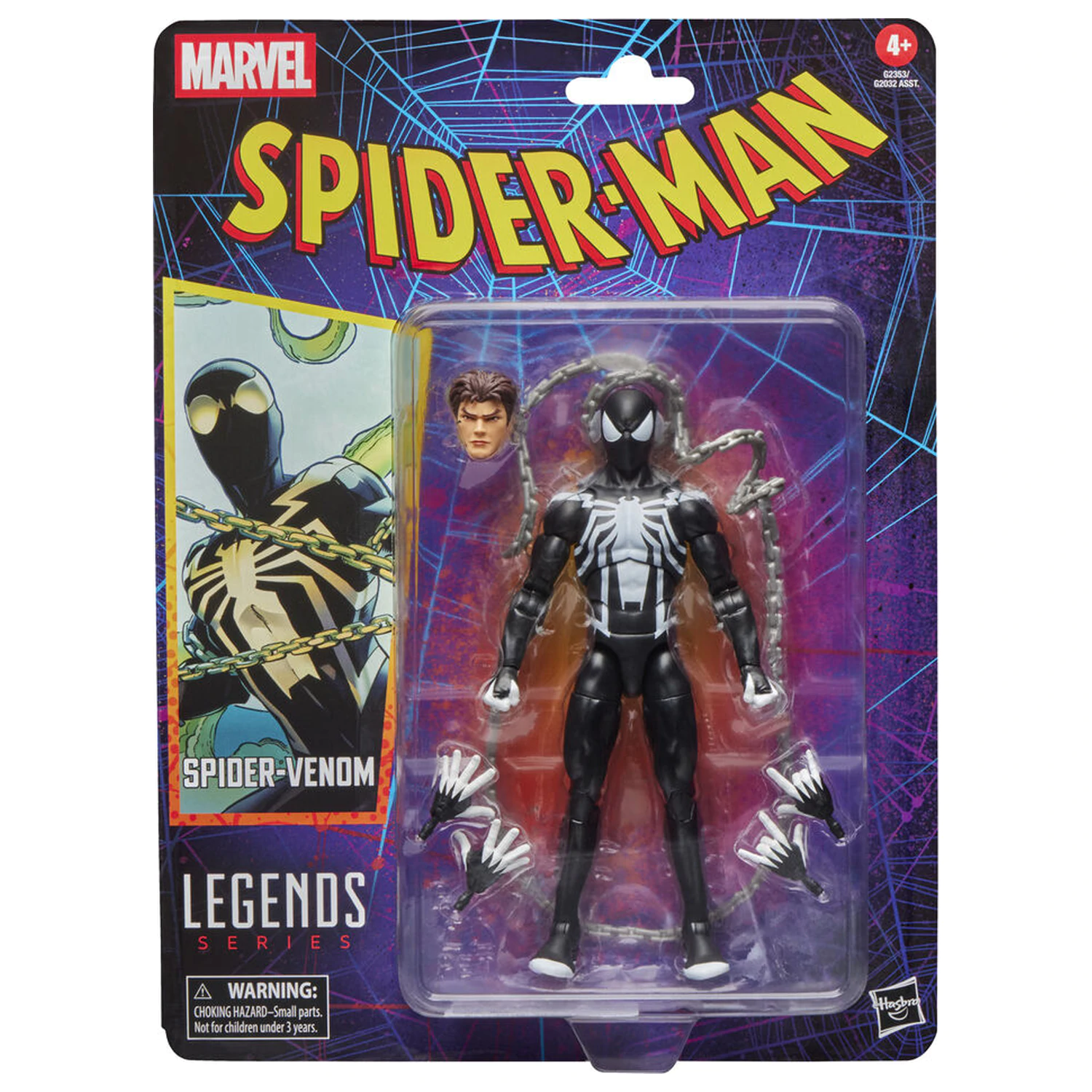 Marvel Legends Series Spider-Man Spider-Venom figure 15cm product photo