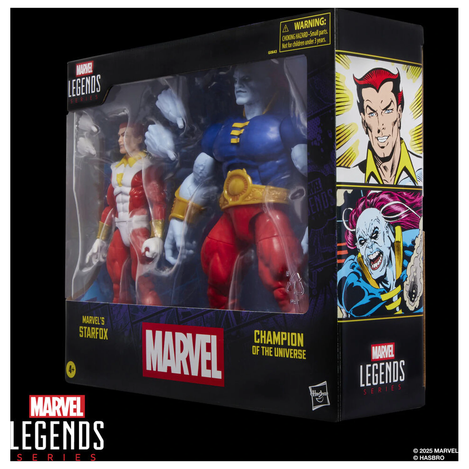 Marvel Legends Series Starfox & Champion of the Universe pack 2 figures 15cm product photo