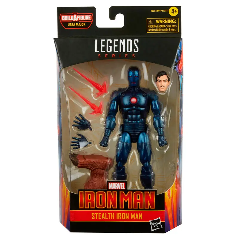 Marvel Legends Series Stealth Iron Man figure 15cm product photo