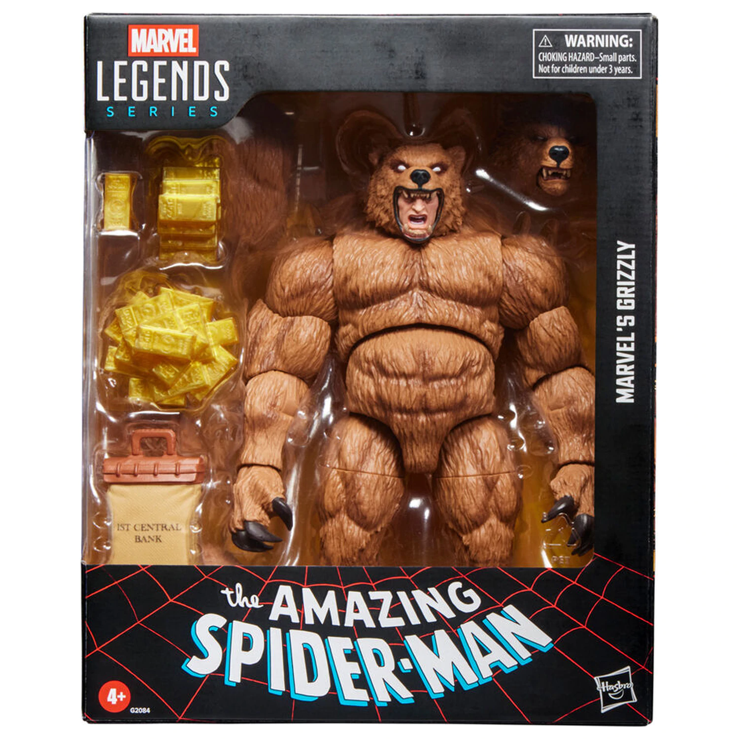 Marvel Legends Series The Amazing Spider-Man Marvel's Grizzly figure 15cm product photo