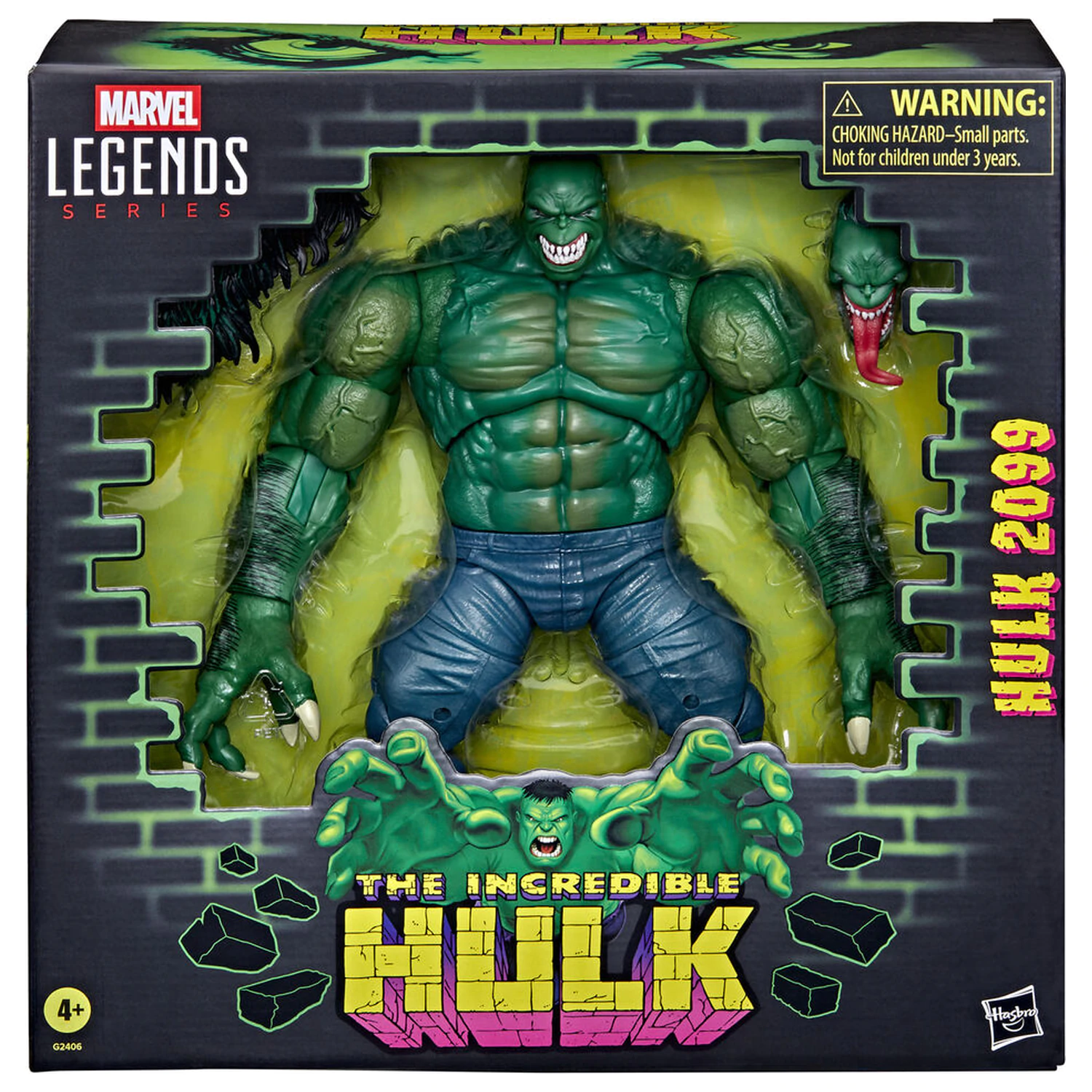 Marvel Legends Series The Incredible Hulk - Hulk 2099 figure 15cm product photo