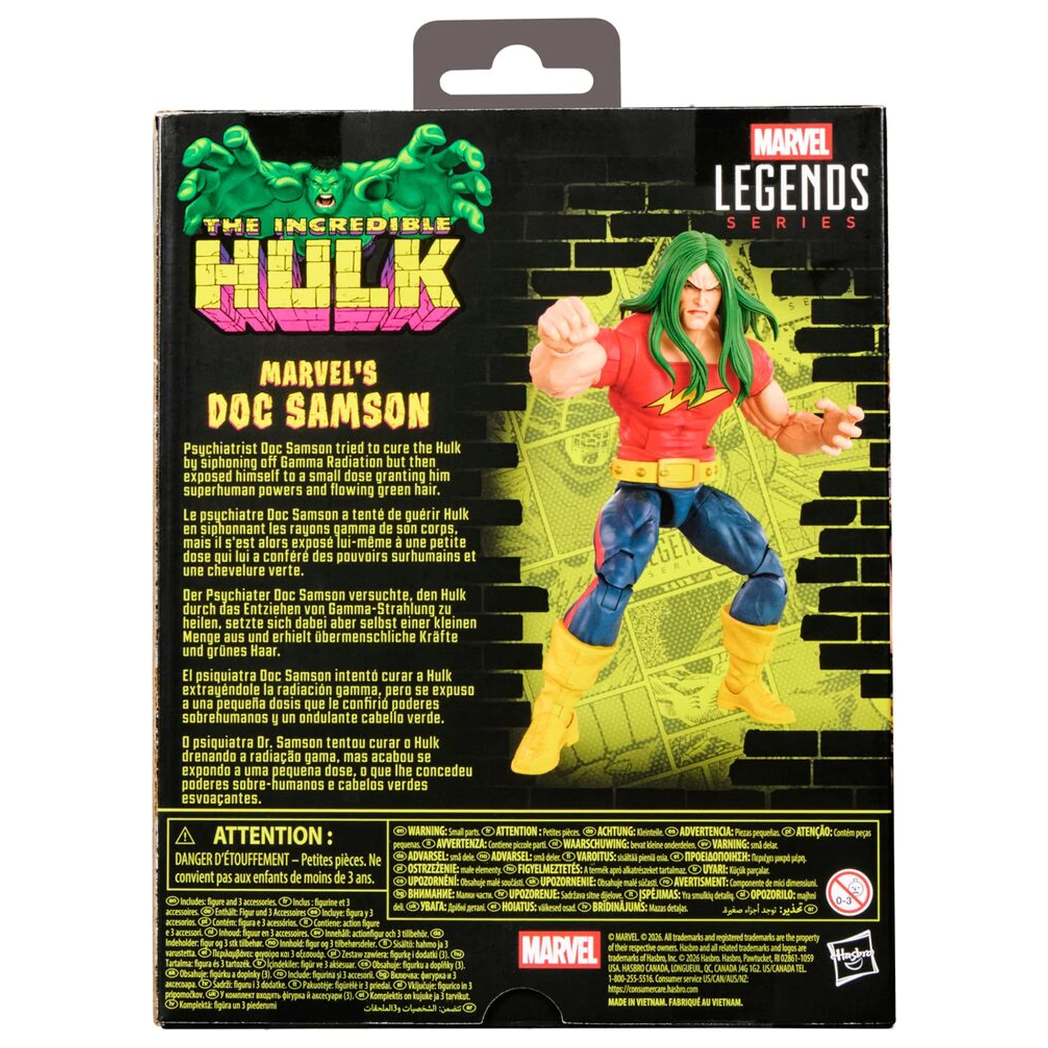 Marvel Legends Series The Incredible Hulk Marvels DOC Samson figure 15cm product photo