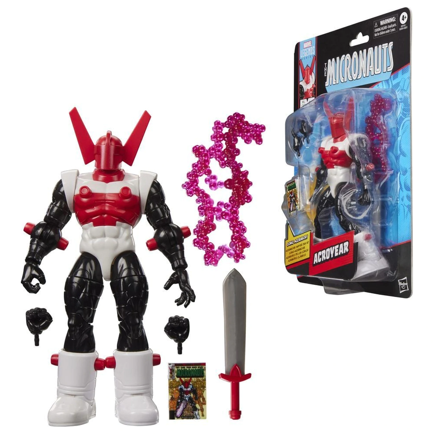 Marvel Legends Series The Micronauts Acroyear figure 15cm product photo