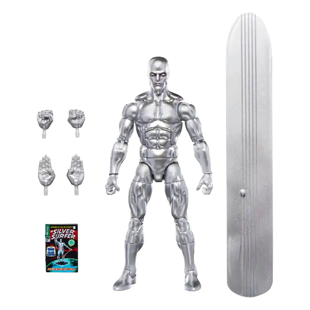 Marvel Legends Series The Silver Surfer - Silver Surfer figure 15cm product photo