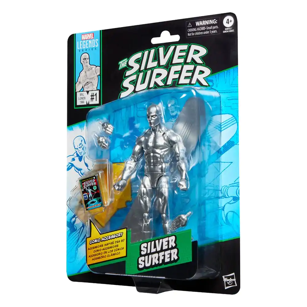 Marvel Legends Series The Silver Surfer - Silver Surfer figure 15cm product photo