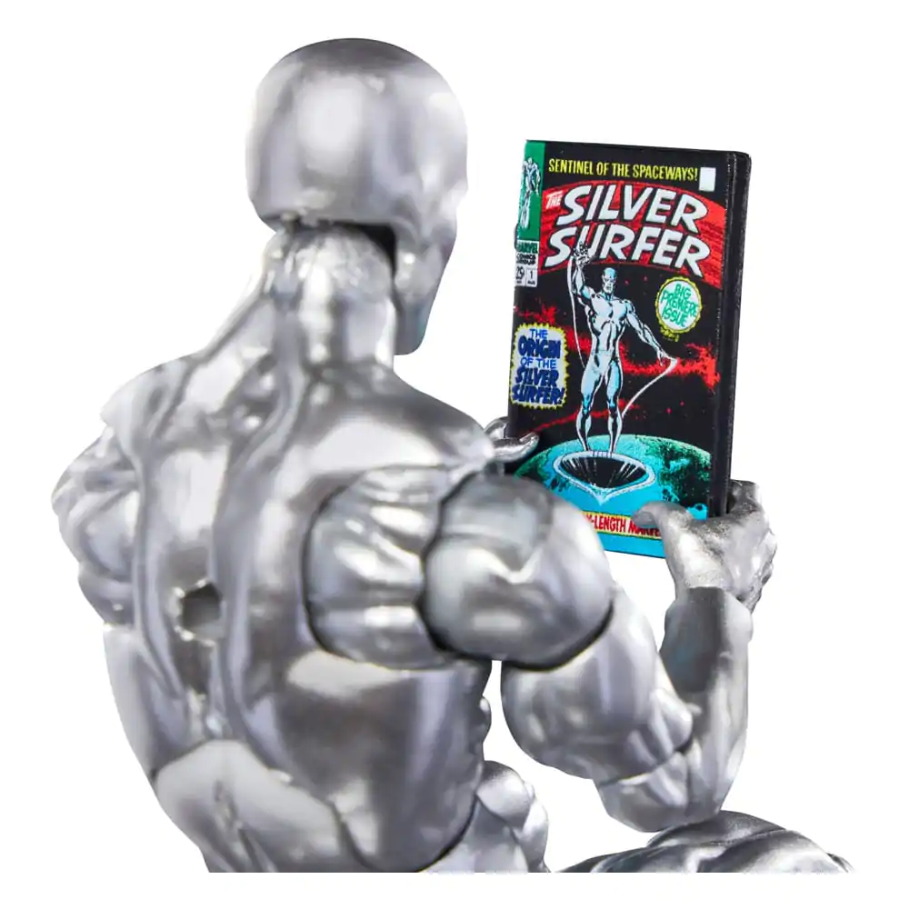 Marvel Legends Series The Silver Surfer - Silver Surfer figure 15cm product photo