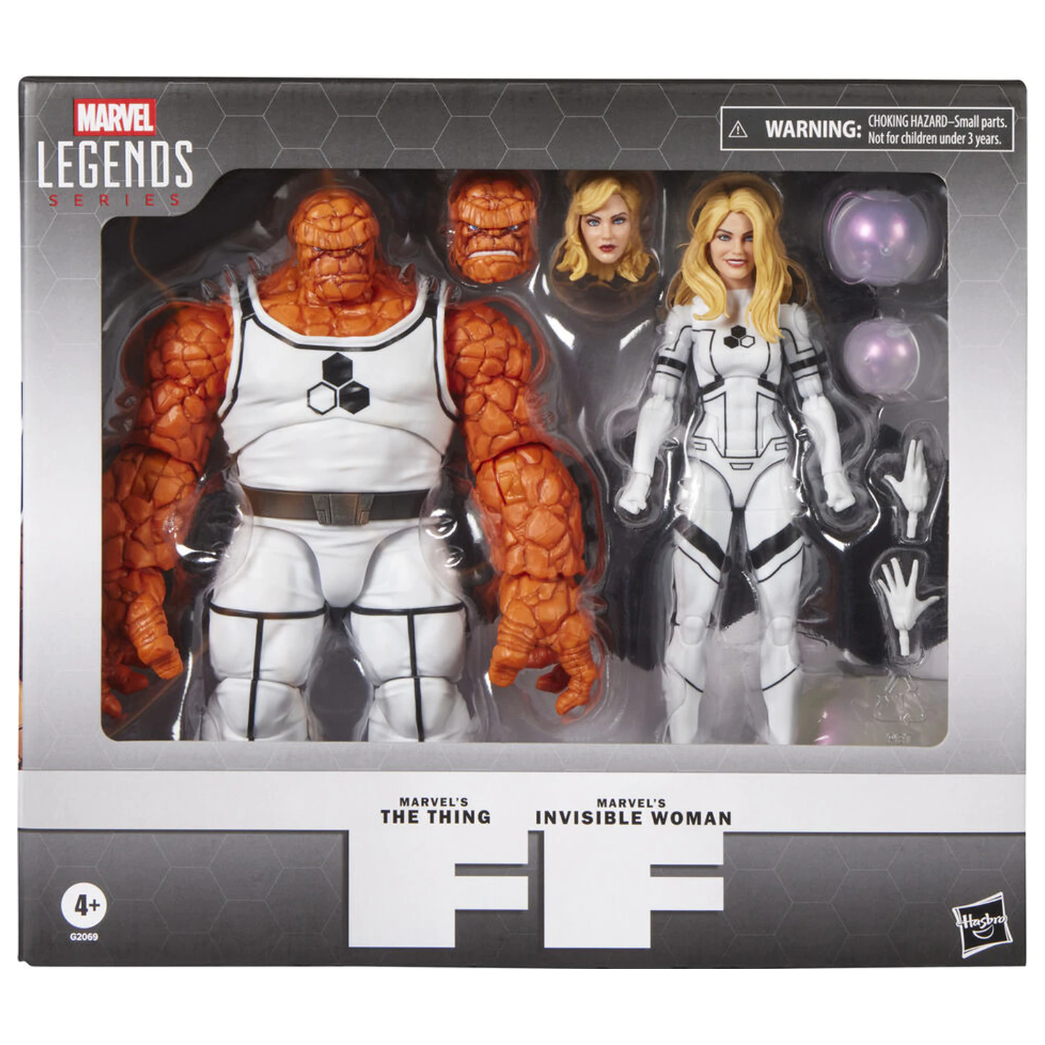 Marvel Legends Series The Thing - Invisble Woman figure 15cm product photo