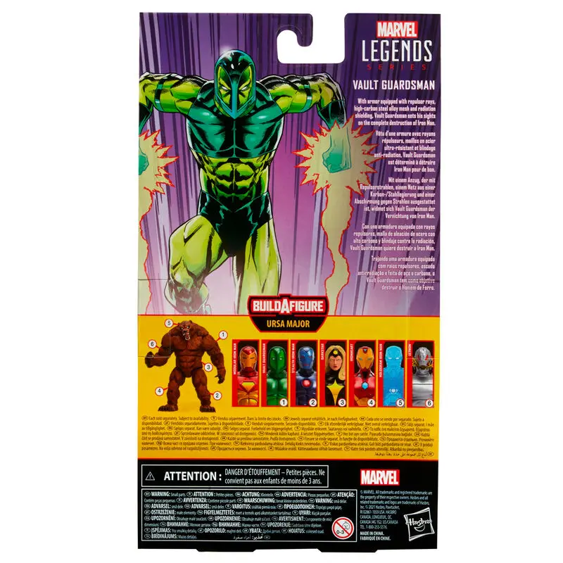 Marvel Legends Series Iron Man Vault Guardsman figure 15cm product photo