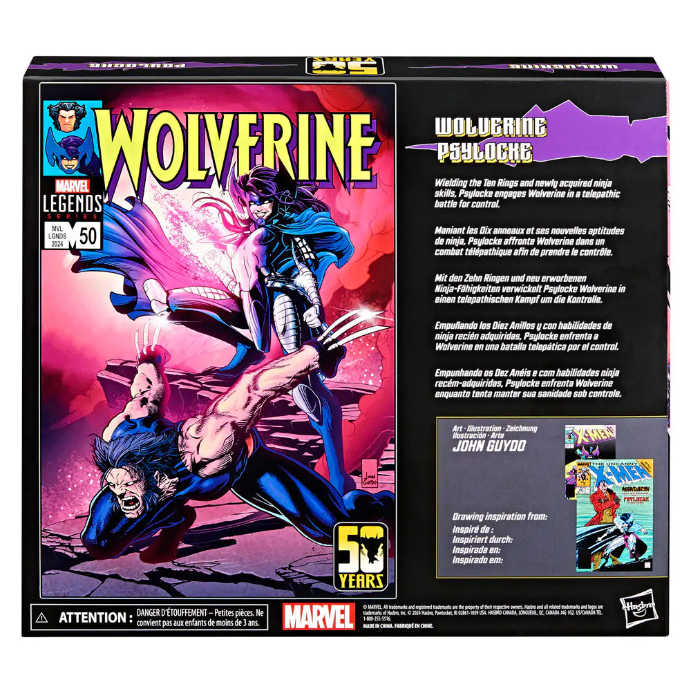 Marvel Legends Series Wolverine pack figures 15cm termékfotó